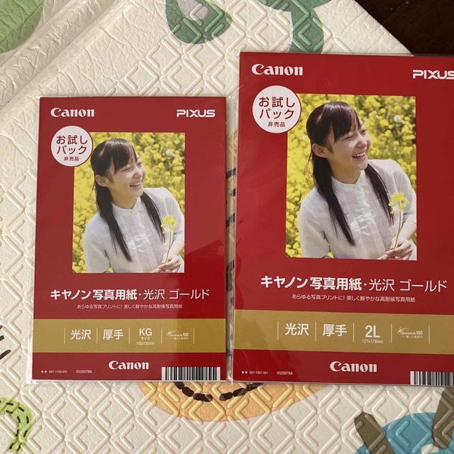 Canon(キヤノン)のCanon 黒インク　写真用紙 スマホ/家電/カメラのスマホ/家電/カメラ その他(その他)の商品写真