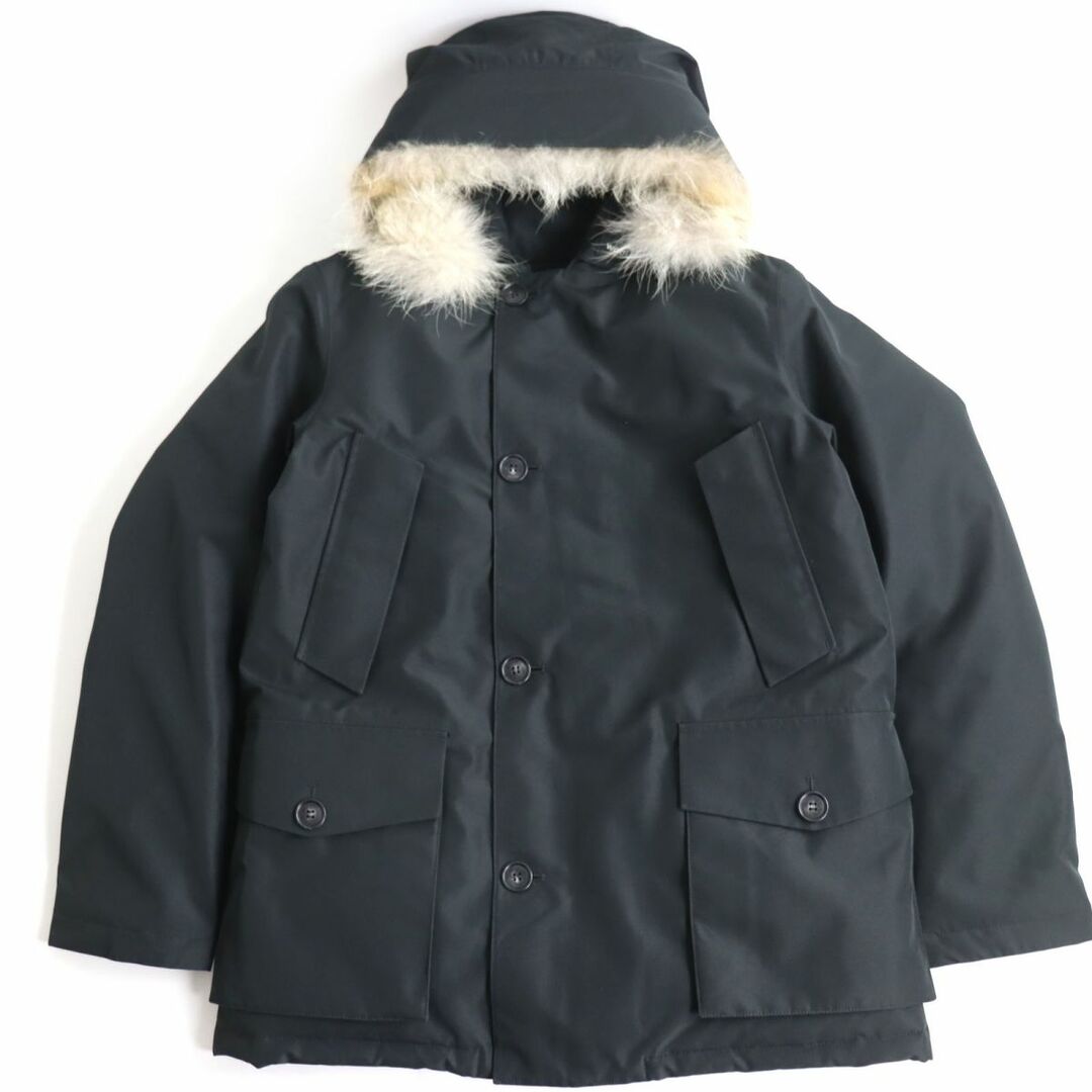 未使用品◆定価148500円 ウールリッチ WOOU0321 GTX NEW ARCTIC PARKA TT GORE-TEX WZIP フーデッドダウンコート 黒 L 正規 ハンガー付き