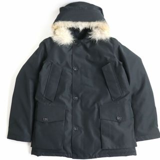 ウールリッチ(WOOLRICH)の未使用品◆定価148500円 ウールリッチ WOOU0321 GTX NEW ARCTIC PARKA TT GORE-TEX WZIP フーデッドダウンコート 黒 L 正規 ハンガー付き(ダウンジャケット)