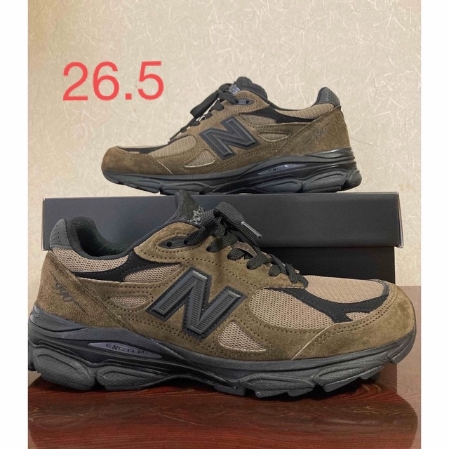 JJJJound × New Balance 990V3  26.5cm靴/シューズ