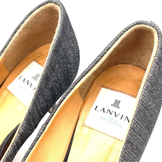 LANVIN en Bleu(ランバンオンブルー)のLANVIN en Blue ランバン オン ブルー パンプス 21.5cm レディースの靴/シューズ(ハイヒール/パンプス)の商品写真