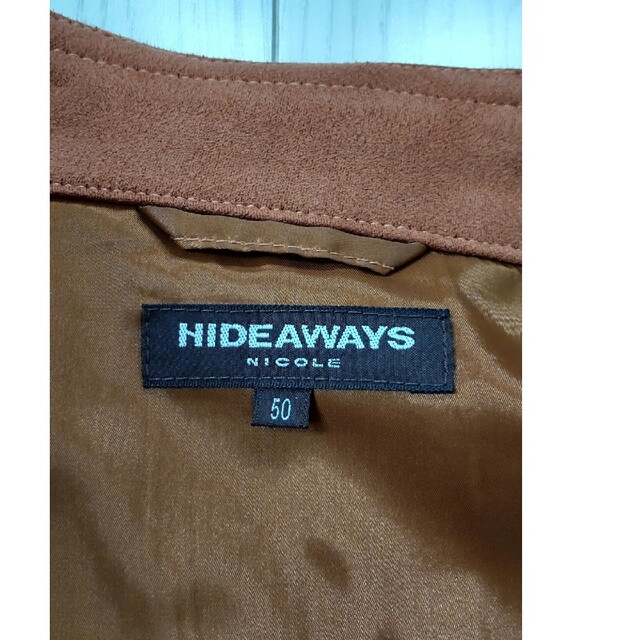 HIDEAWAY(ハイダウェイ)のHIDEAWAYS フェイクスエードブルゾン メンズのジャケット/アウター(ブルゾン)の商品写真