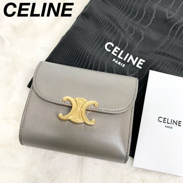 CELINE(セリーヌ) スモールウォレット トリオンフ 三つ折り財布