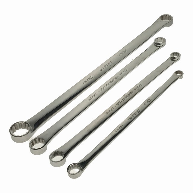 ☆美品4本☆Snap-on スナップオン オフセット ボックスレンチ ☆美品4本☆Snap-on スナップオン オフセット ボックスレンチ