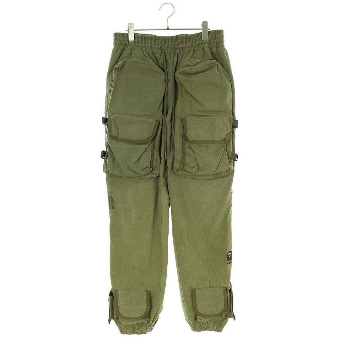 レディメイド ×アベイシングエイプ A BATHING APE  RM-I01-0000-109/MULTI POCKET CARGO PANTS マルチポケットカーゴロングパンツ  メンズ 3パンツ