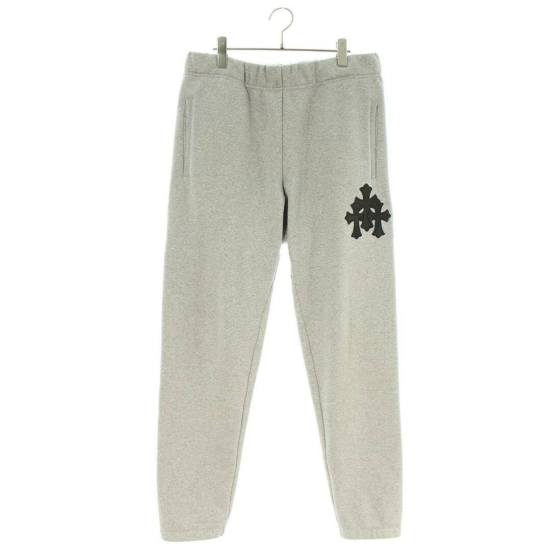 クロムハーツ  Y NOT SWEAT PANTS クロスパッチスウェットロングパンツ  メンズ M