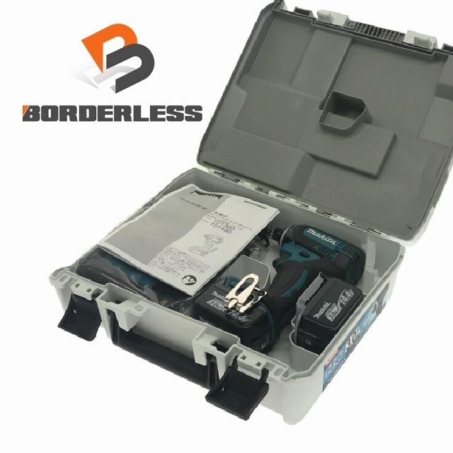 Makita ☆未使用品☆makita マキタ 14.4V 充電式インパクトドライバ TD138DRFX 青/ブルー バッテリー2個(14.4V  3.0Ah)充電器 ケース付 71285の通販 by 工具販売専門店Borderless(ラクマ店)｜マキタならラクマ