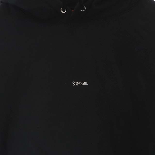 Supreme(シュプリーム)のシュプリーム Micro Logo Hooded Sweatshirt パーカー メンズのトップス(パーカー)の商品写真