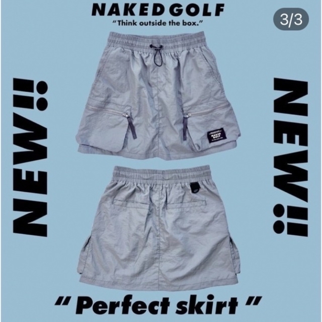 PEARLY GATES(パーリーゲイツ)の専用⭐︎【NAKED BLUE】Perfect skirt  スポーツ/アウトドアのゴルフ(ウエア)の商品写真