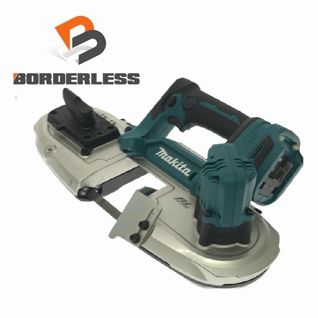 ☆美品☆ makita マキタ 18V 充電式ポータブルバンドソー PB183D 本体のみ 帯鋸切断機 鉄工用 71646工具