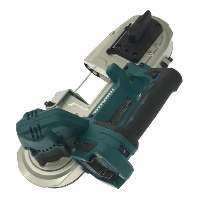 ☆美品☆ makita マキタ 18V 充電式ポータブルバンドソー PB183D 本体のみ 帯鋸切断機 鉄工用 71646