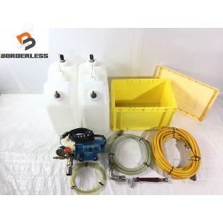 比較的綺麗 KYOWA キョーワ 100V テストポンプ KY-20A ホース+
