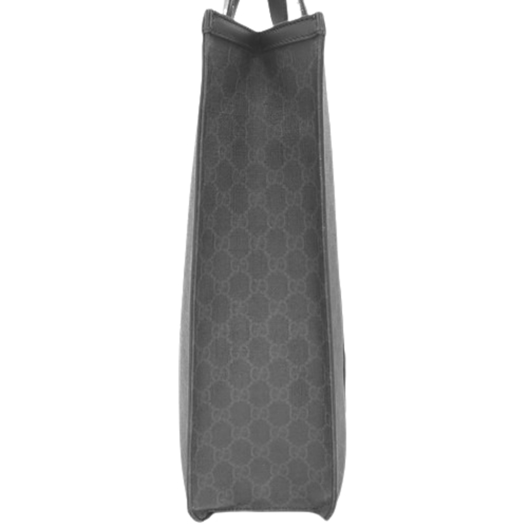 Gucci - グッチトートバッグ GGスプリームキャンバス ブラック黒