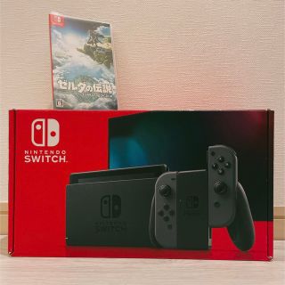 ニンテンドースイッチ(Nintendo Switch)のNintendo Switch 本体　+ ゼルダの伝説ティアーズオブザキングダム(家庭用ゲームソフト)