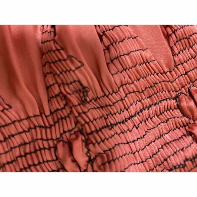 OSMOSIS(オズモーシス)のオズモーシス　刺繍　リゾートワンピース　S レディースのワンピース(ロングワンピース/マキシワンピース)の商品写真