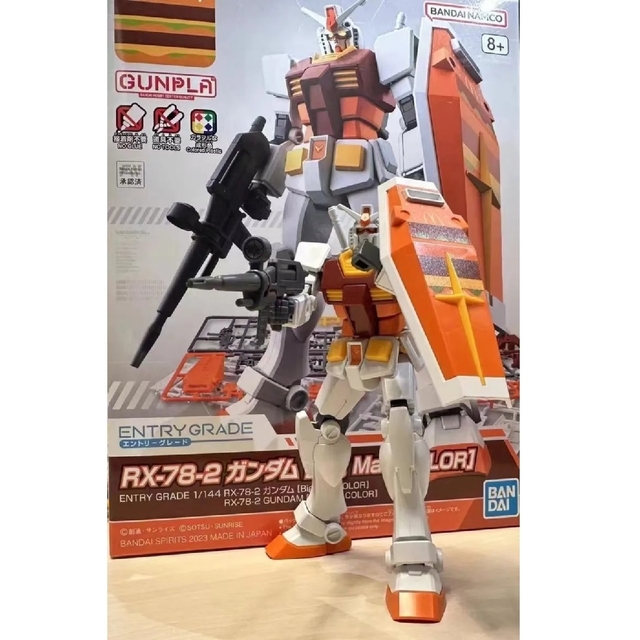 エントリーグレード　ガンダム　ビッグマックカラー