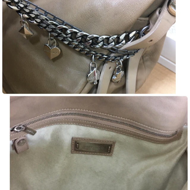 JIMMY CHOO(ジミーチュウ)のジミーチュウ JIMMY CHOO ショルダーバッグ レザー BIKER  レディースのバッグ(ショルダーバッグ)の商品写真