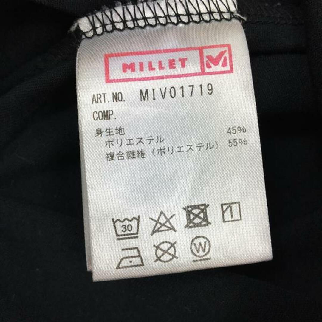 MILLET(ミレー)のMENs S  ミレー バックパッカー プリント Tシャツ MILLET MIV01719 ブラック系 メンズのメンズ その他(その他)の商品写真