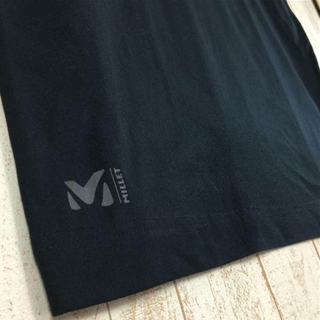 MILLET(ミレー)のMENs S  ミレー バックパッカー プリント Tシャツ MILLET MIV01719 ブラック系 メンズのメンズ その他(その他)の商品写真