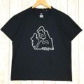 MENs S  ミレー バックパッカー プリント Tシャツ MILLET MIV01719 ブラック系