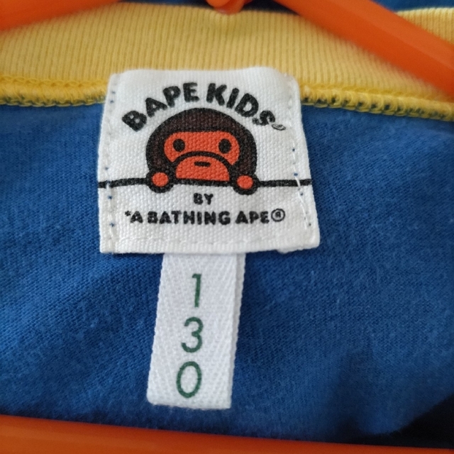 A BATHING APE(アベイシングエイプ)のエイプ　Tシャツ キッズ/ベビー/マタニティのキッズ服男の子用(90cm~)(Tシャツ/カットソー)の商品写真