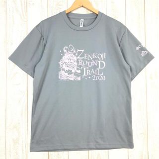 コロンビア(Columbia)のMENs L  コロンビア モントレイル × 北信濃トレイルフリークス 善光寺ラウンドトレイル 大会Tシャツ COLUMBIA グレー系(その他)