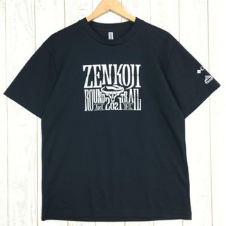 コロンビア(Columbia)のMENs L  コロンビア モントレイル × 北信濃トレイルフリークス 善光寺ラウンドトレイル 大会Tシャツ COLUMBIA ブラック系(その他)