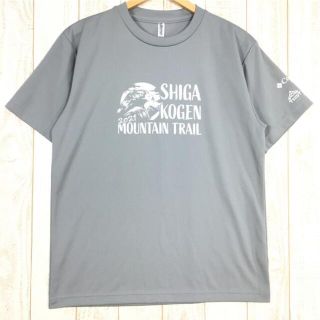 コロンビア(Columbia)のMENs L  コロンビア モントレイル × 北信濃トレイルフリークス 志賀高原マウンテントレイル 大会Tシャツ COLUMBIA グレー系(その他)