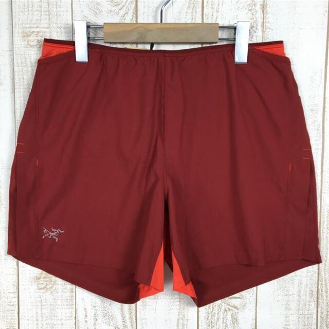 Oxbloodレッド系MENs S  アークテリクス ソレウス ショーツ Soleus Short ランニング パンツ ARCTERYX 13633 Oxblood レッド系