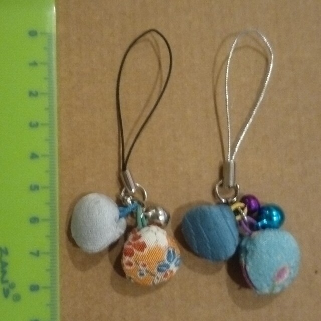貝殻の和小物2　ハンドメイド ハンドメイドのファッション小物(バッグチャーム)の商品写真