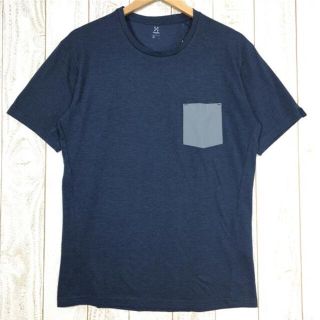 ホグロフス(Haglofs)のMENs L  ホグロフス ウェンド Tシャツ Wend Tee HAGLOFS 603832 ネイビー系(その他)