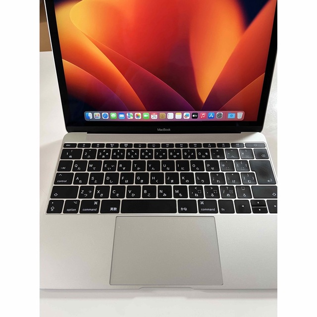 【美品】MacBook 2017 m3/8GB/256GB_シルバー