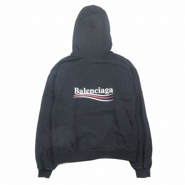 17AW バレンシアガ BALENCIAGA キャンペーンロゴ パーカー HE5