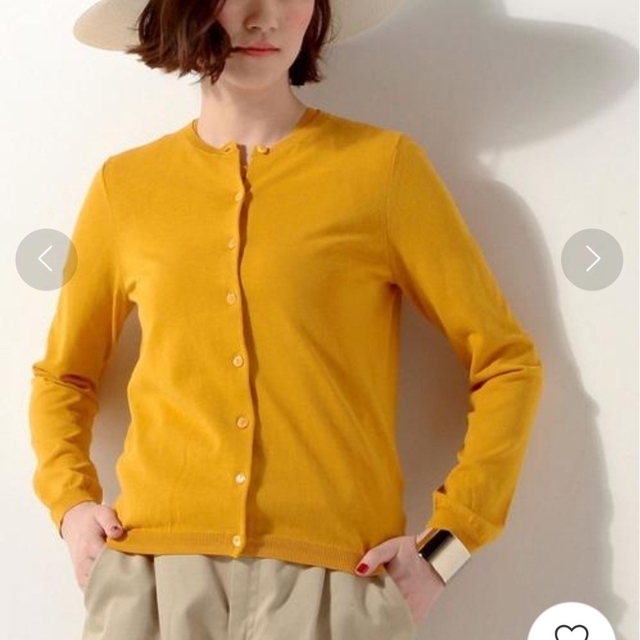 UNITED ARROWS ハイツイストコットン クルーネック カーディガン◆ | フリマアプリ ラクマ