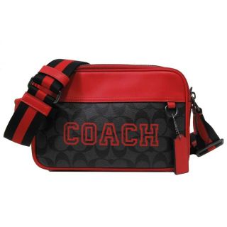 コーチ(COACH) シグネチャー メンズバッグ（レッド/赤色系）の通販 22 ...