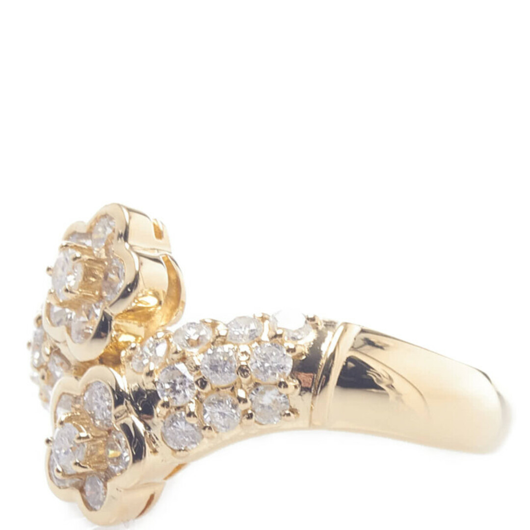 美品 K18YG イエローゴールド リング 指輪 ダイヤ 1.00ct 【1-0102161】 レディースのアクセサリー(リング(指輪))の商品写真