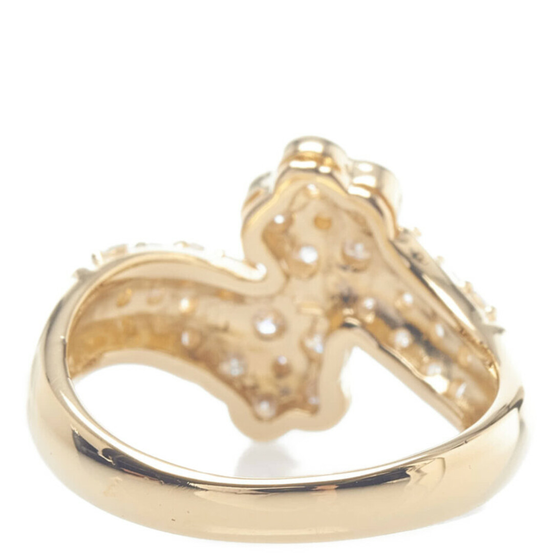 美品 K18YG イエローゴールド リング 指輪 ダイヤ 1.00ct 【1-0102161】 レディースのアクセサリー(リング(指輪))の商品写真