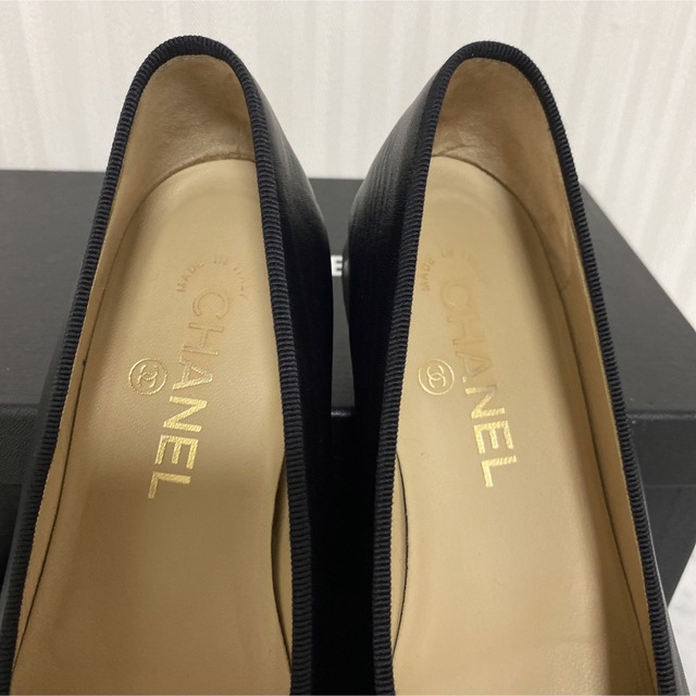 CHANEL(シャネル)の【超美品】chanel シャネル バレエシューズ フラットシューズ  37.5 レディースの靴/シューズ(バレエシューズ)の商品写真