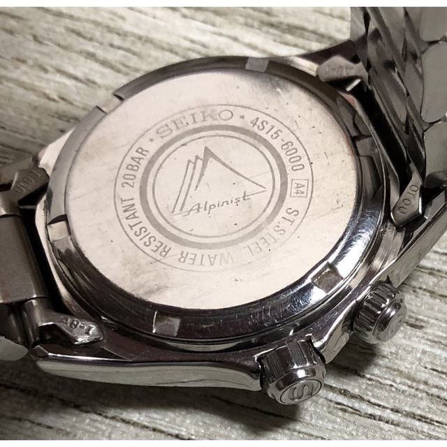 SEIKO アルピニスト 4S15-6000 自動巻き腕時計 | www.innoveering.net