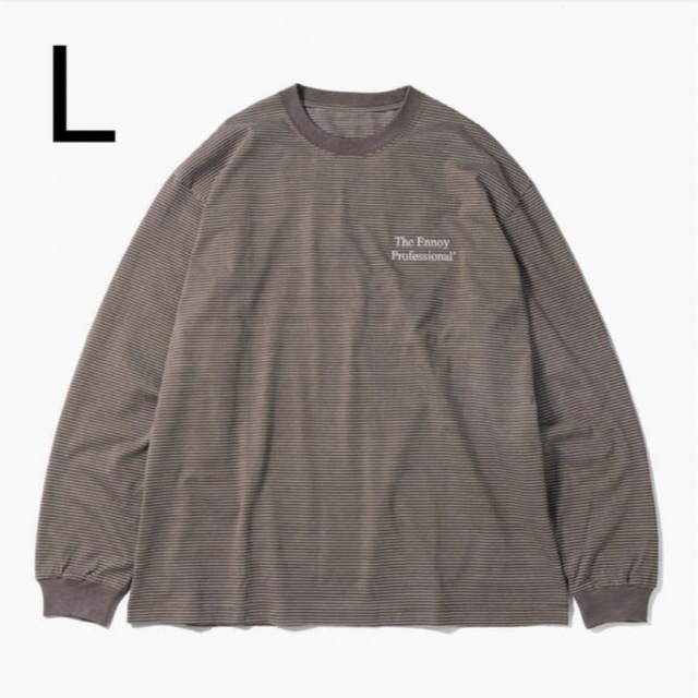 COMOLI(コモリ)の【つ様専用】ennoy L/S Border エンノイ スタイリスト私物 メンズのトップス(Tシャツ/カットソー(七分/長袖))の商品写真