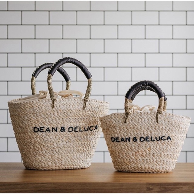 DEAN&DELUCA カゴバック サイズ大