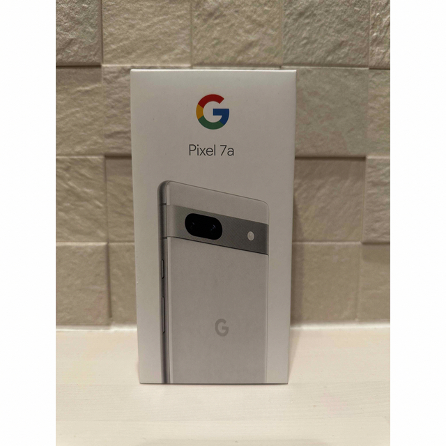 Google Pixel 7a 本体 128GB Snow 新品完全未使用品