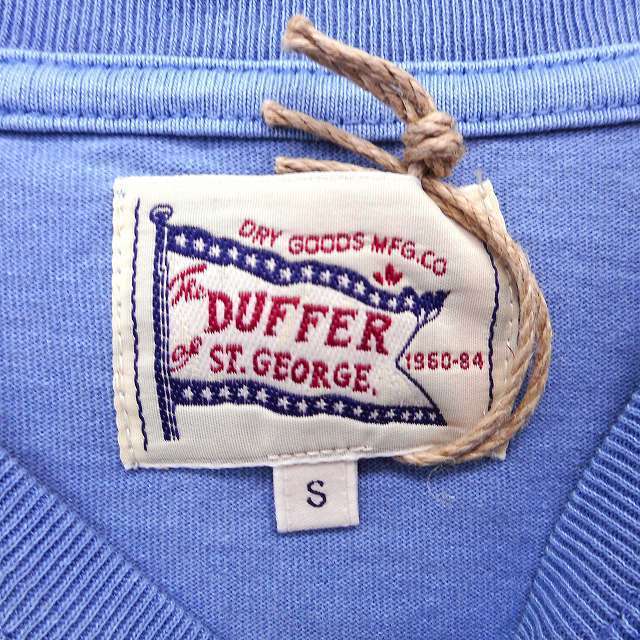 The DUFFER of ST.GEORGE(ザダファーオブセントジョージ)のザ・ダファー・オブ・セントジョージ カットソー Tシャツ クルーネック コットン メンズのトップス(Tシャツ/カットソー(半袖/袖なし))の商品写真