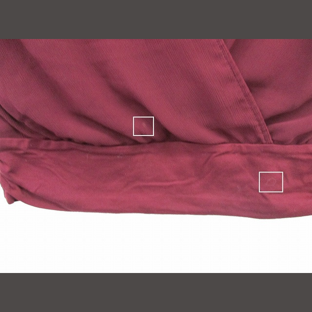 LAUTREAMONT(ロートレアモン)のロートレアモン ブラウス シャツ プルオーバー カシュクール 半袖 シンプル レディースのトップス(シャツ/ブラウス(半袖/袖なし))の商品写真
