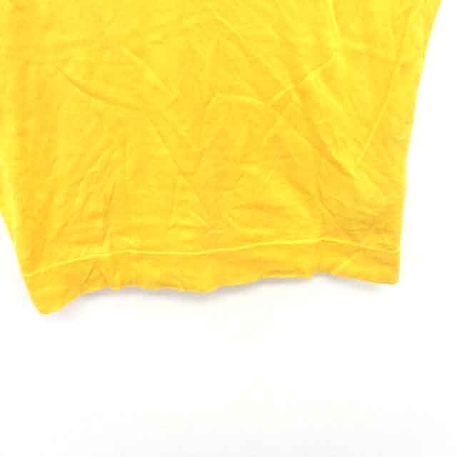 TOMMY HILFIGER(トミーヒルフィガー)のトミーヒルフィガー 国内正規品 ポロシャツ ロゴ刺繍 半袖 S イエロー レディースのトップス(ポロシャツ)の商品写真