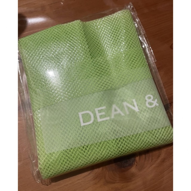 DEAN & DELUCA(ディーンアンドデルーカ)の新品未開封品　ディーンアンドデルーカ ショッピングバッグ EVAライムグリーン レディースのバッグ(エコバッグ)の商品写真