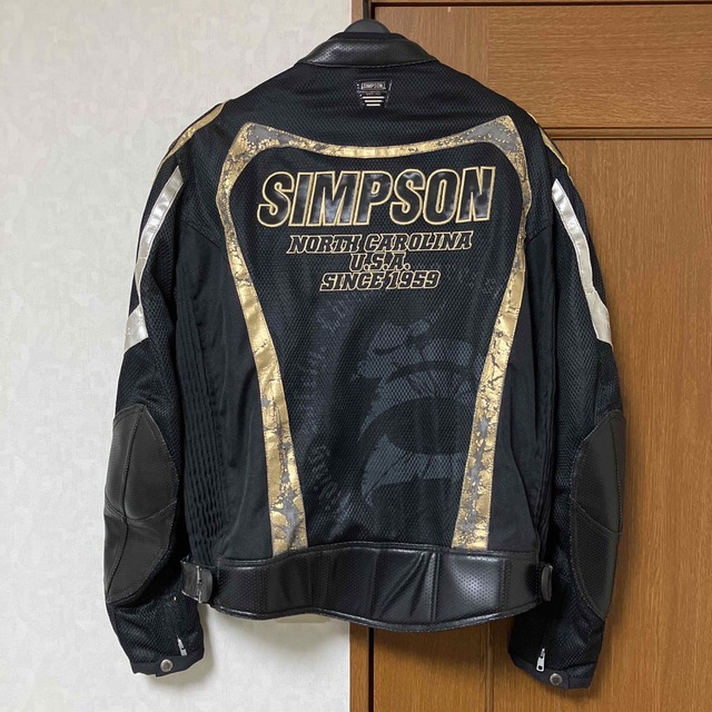 SIMPSON - 即決 SIMPSON シンプソン ライダースジャケットの通販 by me