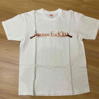 supreme tシャツ タバコ　fuck you(Tシャツ/カットソー(半袖/袖なし))