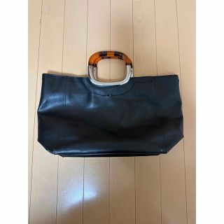 ザラ(ZARA)のZARA   ハンドバッグ　トートバッグ　べっこう柄(トートバッグ)