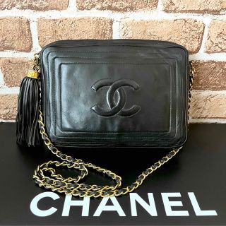 シャネル(CHANEL)の美品CHANEL✴︎フリンジ デカココ✴︎チェーンショルダーバッグ✴︎正規品！(ショルダーバッグ)